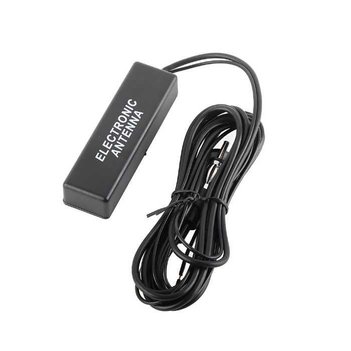 Интериорна Вътрешна Радио Антена с вграден Усилвател за Кола Автомобил