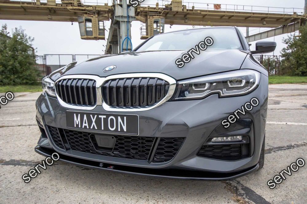 Prelungire bara fata Bmw Seria 3 G20 M-Pack 2019- v3 - Maxton Design