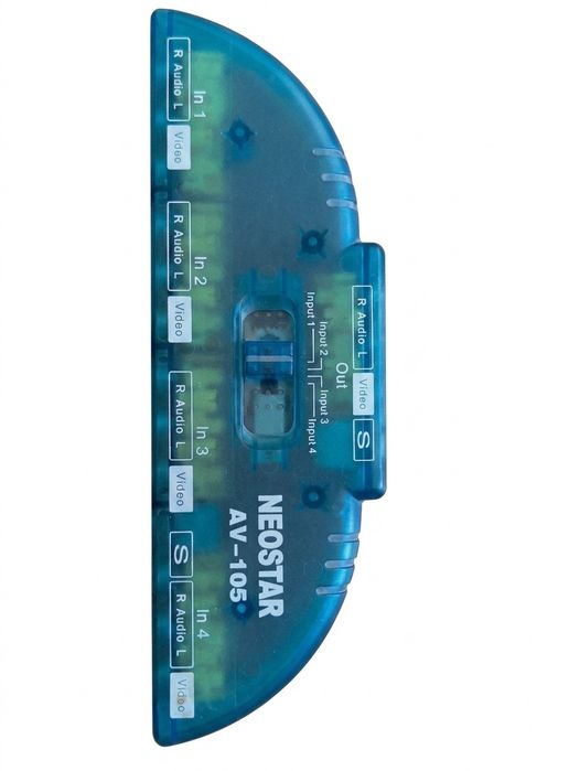 AV-переключатель (сплиттер / свитч) Neostar AV-105 на 4 входа (RCA / S