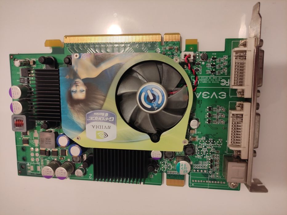 Evga GeForce 6600 GT 256Mb 128Bits Retro Gaming