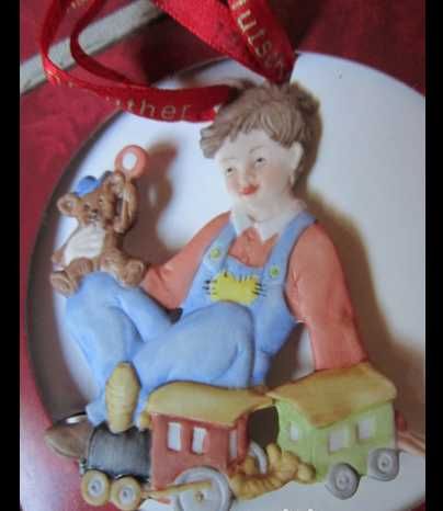 cadou rar Craciun portelan Rosenthal lucrat manual Germany 1980