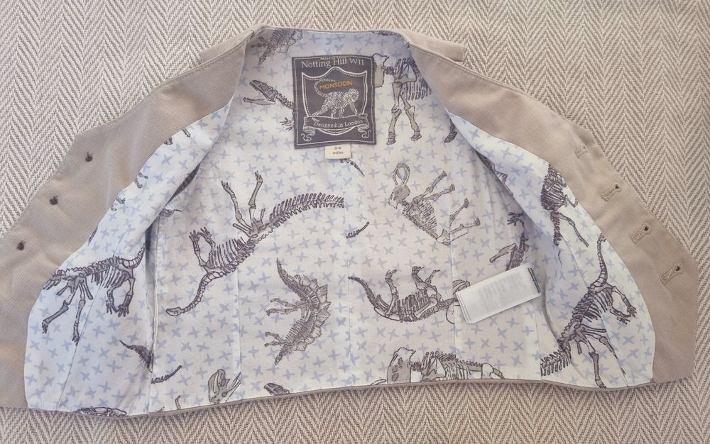 Costumaș elegant Monsoon, 3-6 luni