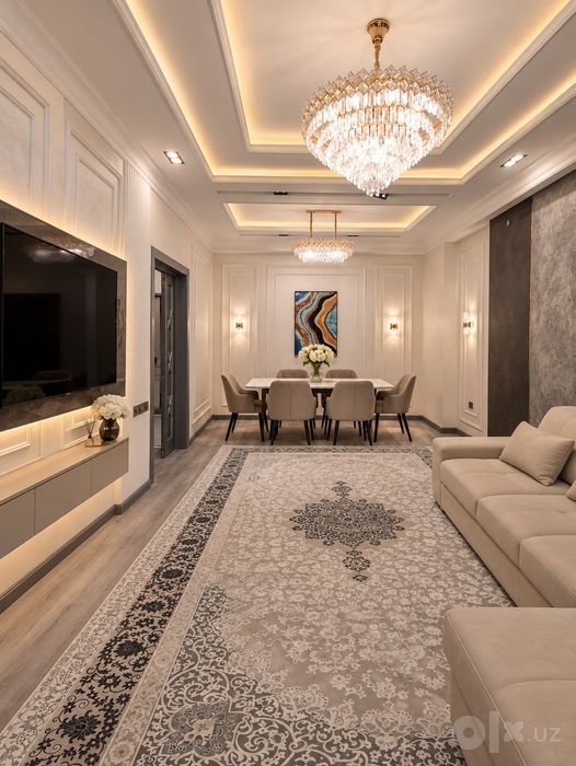 Люкс 3-комнатная квартира посуточно в Tashkent City  Boulevard Reside
