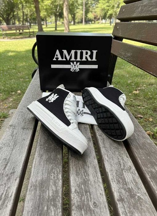 Adidasi AMIRI Court - Ghete Premium - Full Box