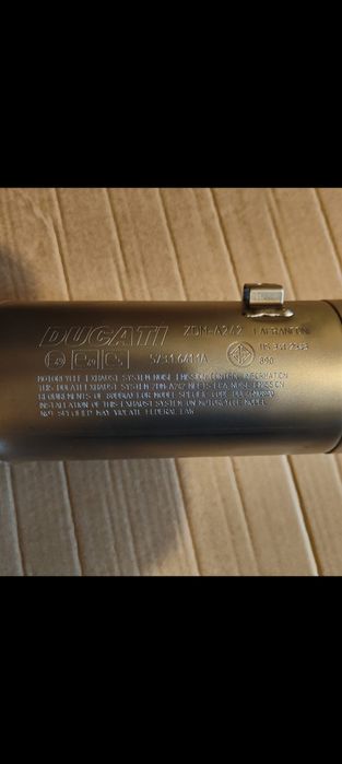 Evacuare stock Ducati Panigale v2 2025