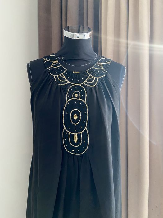 Вечернее платье шелковое