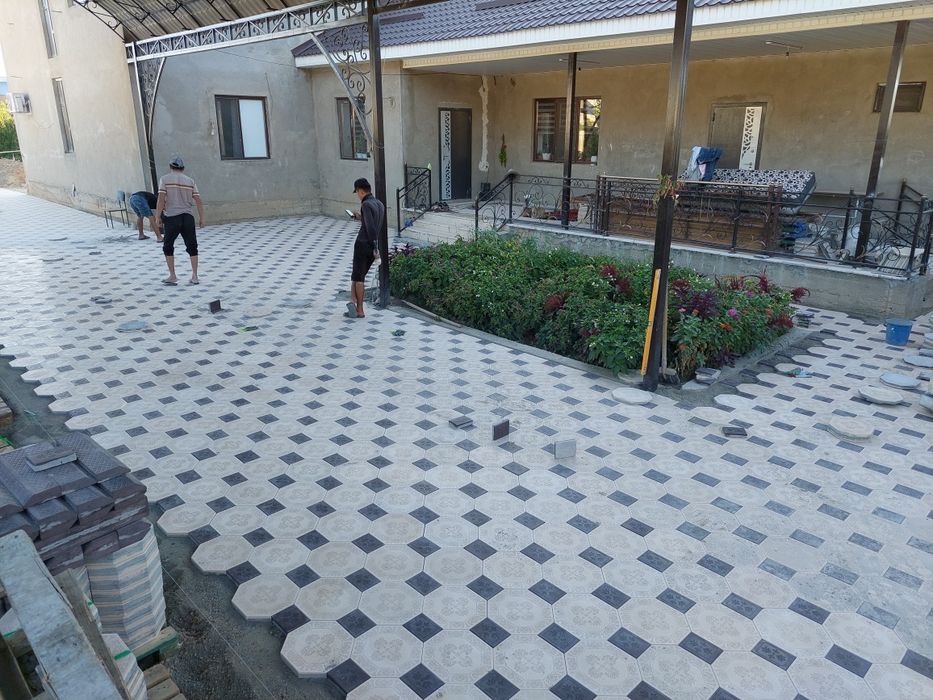 Укладка Брусчатка