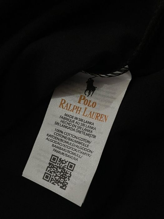 Tricou Polo Ralph Lauren negru – logo roșu – nou cu etichetă