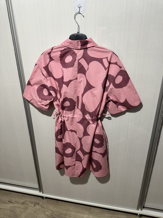 Marimekko Unikko rochie/tunică nouă măr. 40 – bumbac, roz, originală