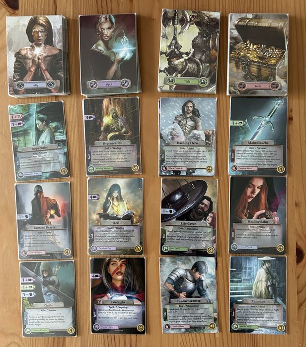 Boardgame Shadows of Killforth - complete collection