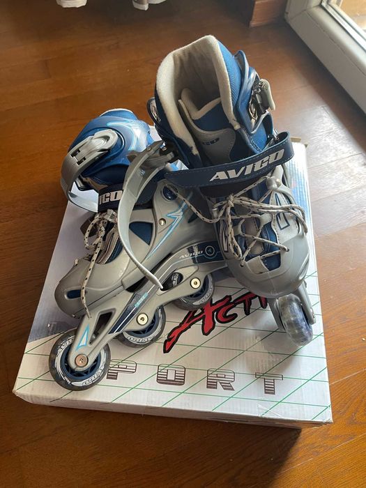 Регулируеми детски ролери WORKER Juny Boy 30-33