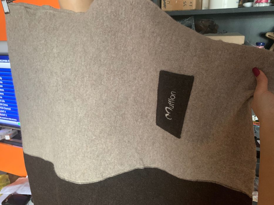 Вълнено одеяло Mufflon