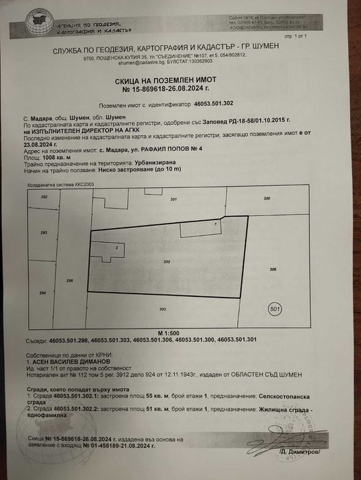 Продава се къща в село Мадара