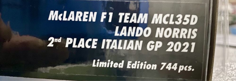 Machete formula 1 f1 1/18 Mclaren,Ferrari Sauber Minichamps Ed.limitat