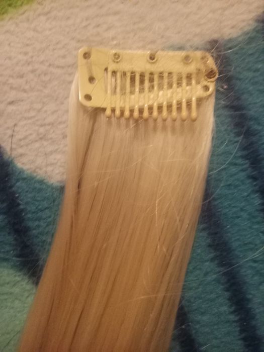 Волосы накладные на заколках