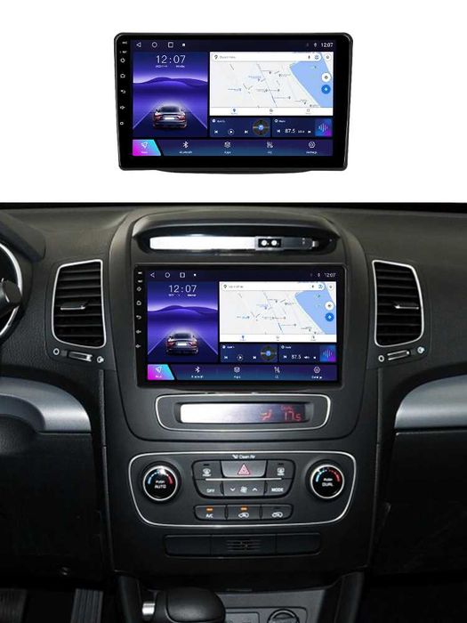 Navigatie Android 14 KIA SORENTO 2012-2021 1/8 Gb Waze CarPlay +CAMERA