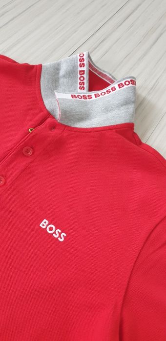 Hugo Boss Paddy Pique Cotton Regular Fit / S НОВО! ОРИГИНАЛНА Тениска!