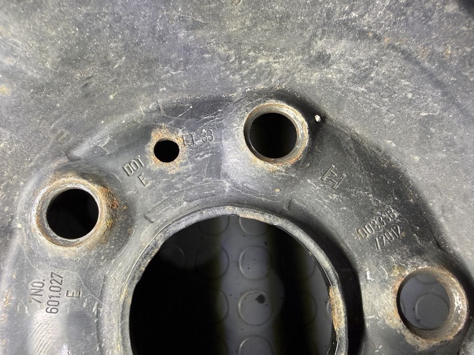 46р. Железни 16" Джанти 5х112 за -VW/AUDI/SKODA/VAG-6.5Jx16H2, ET33