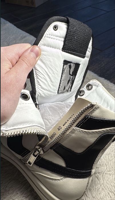 Rick Owens Geobasket Chrome Hearts