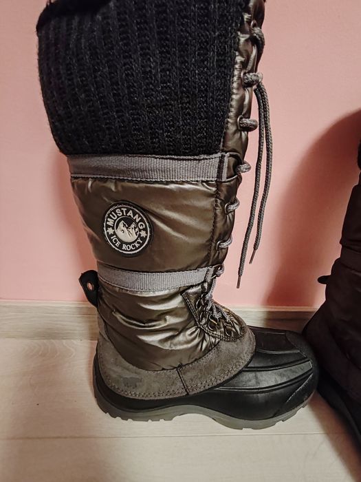 Cizme zăpadă Mustang îmblănite