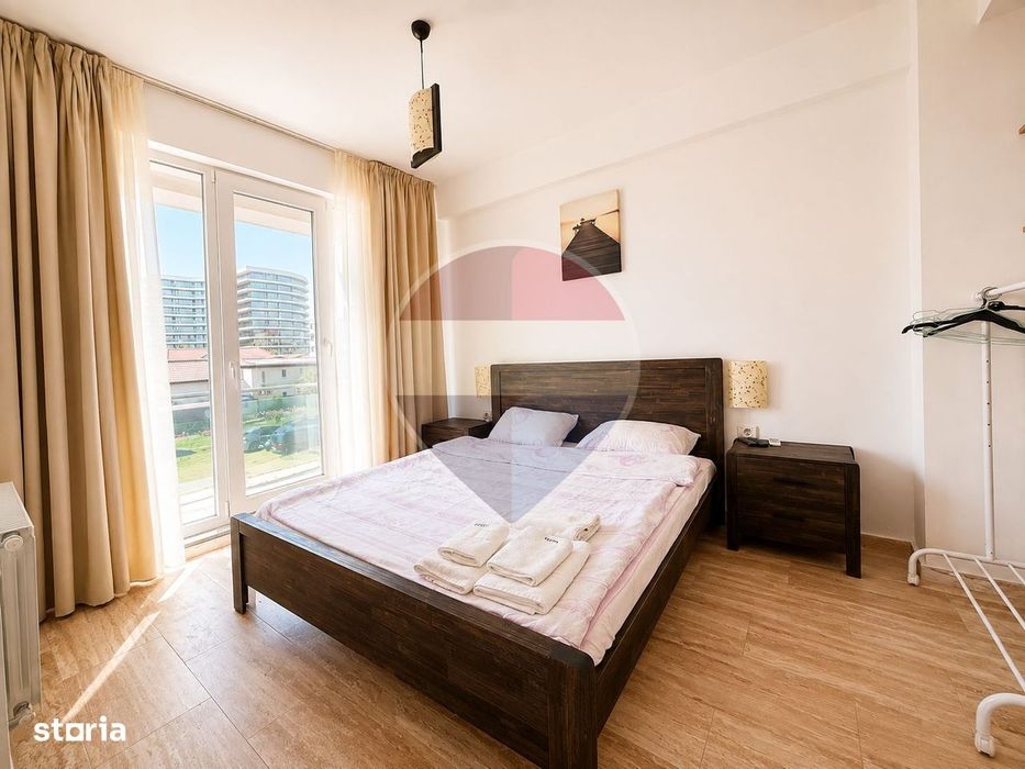 Apartament cu 2 camere de inchiriat in Mamaia Constanta vedere la mare