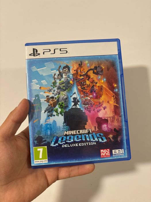 Joc Minecraft Legends Deluxe Edition Minecraft  Playstation 5 PS5 Playstation 4 PS4 Playstation 5 PS5