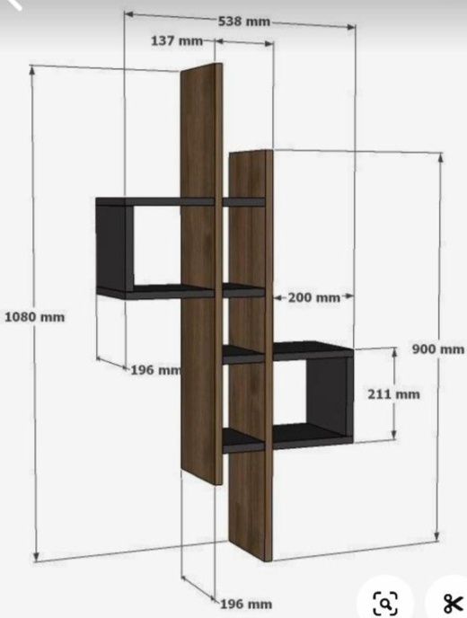Дизайнерская полка