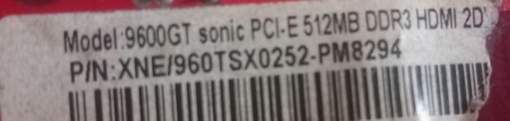 Nvidia geforce 9800 gt 512 mb от palit