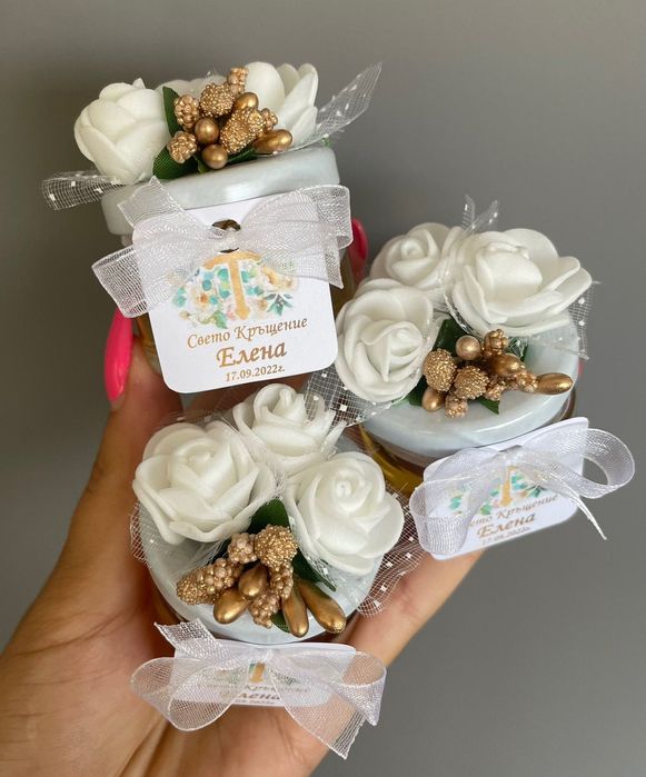 Подаръци за гости - погача, кръщене, сватба, бал, рожден ден