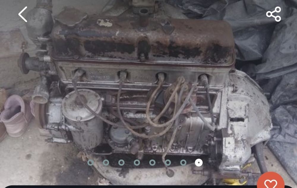 Волга 2410 мотор , блок , головка сотилади.Volga motor 2410 sotiladi