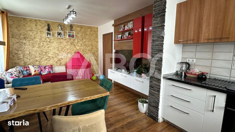 Apartament mobilat utilat  3 camere decomandat zona Arhitectilor Sibiu