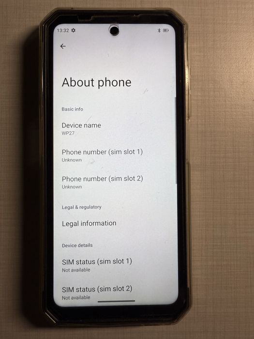 Oukitel wp27 12/256gb