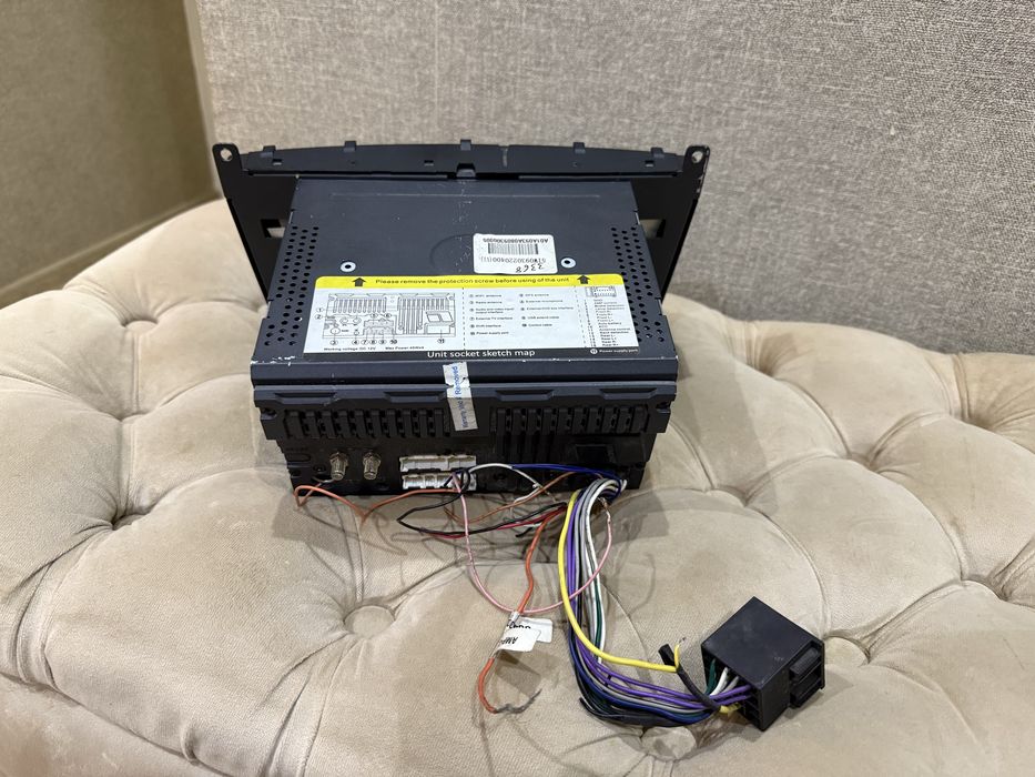 * Android магнитола на Mercedes очень хорошего качества