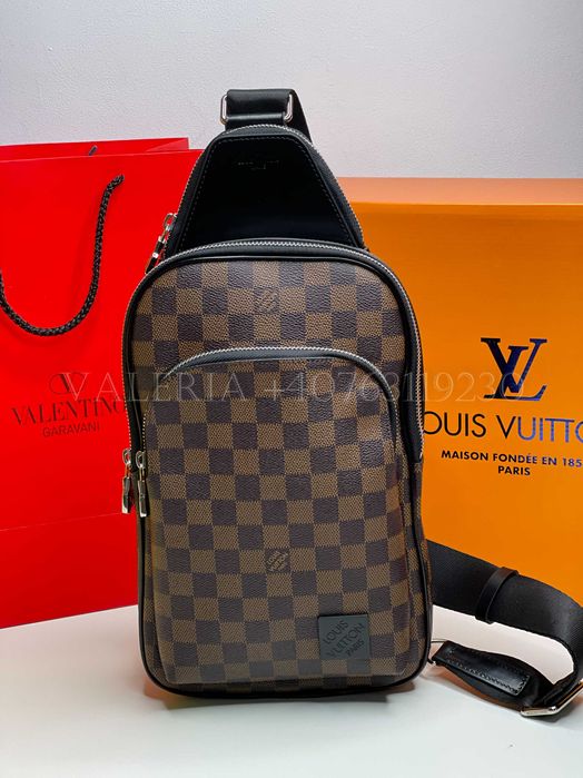 Borseta Louis Vuitton - Slingback Avenue Damier ebene