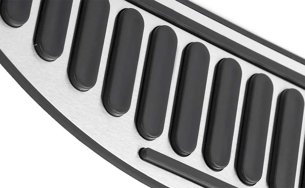 Ornament / protectie inox footrest - Ford Focus / C-Max