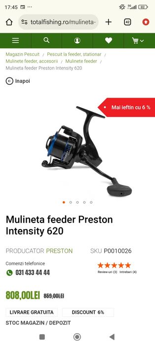 Mulinete și feeder