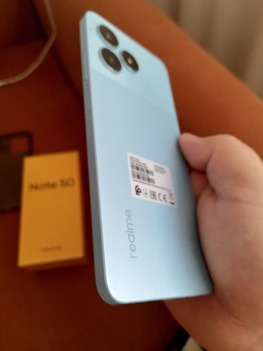 Realme note 50 с коробкой