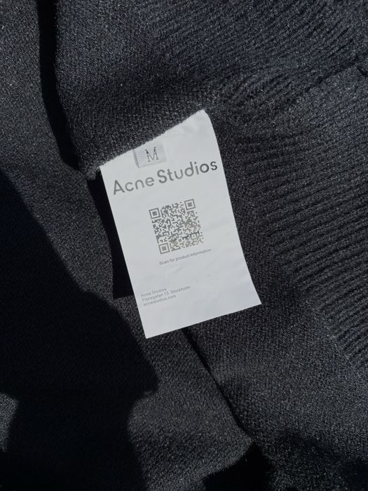 Acne Studios Bluza Neagra Cropped