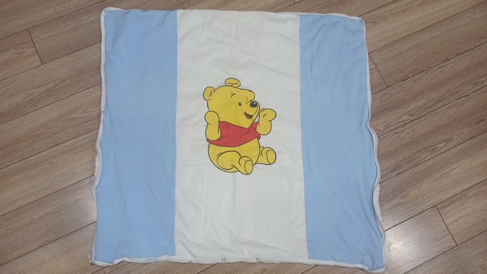 Два броя бебешко одеало бебепорт мечо пух