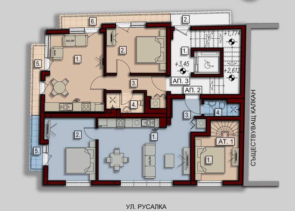 Продава се  в София, Оборище -  кв.м за 0 €/ - Снимка #2