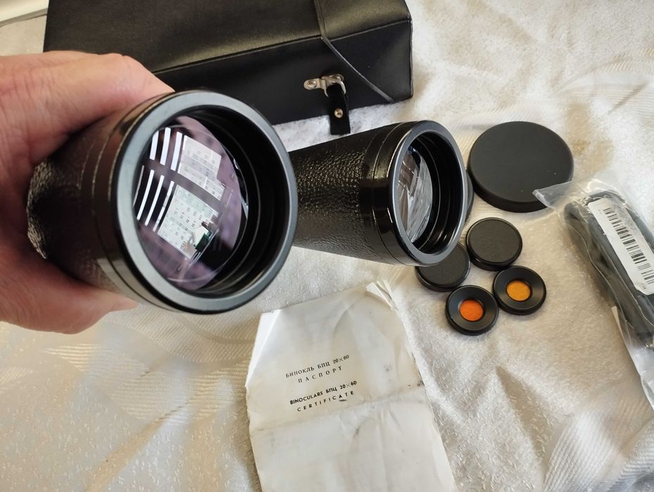 ТОП Руски Бинокъл-БПЦ 20 х 60--Кронос--MADE IN РУСИЯ