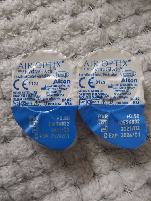 LENTILE de contact +1/+0.5