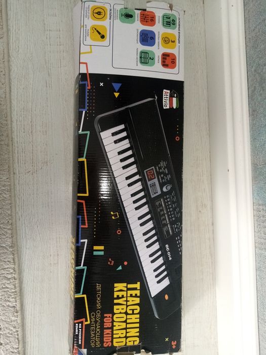 детский обучающий синтезатор