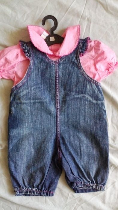 гащеризонче с ризка за лятото Misi&Misi комплект