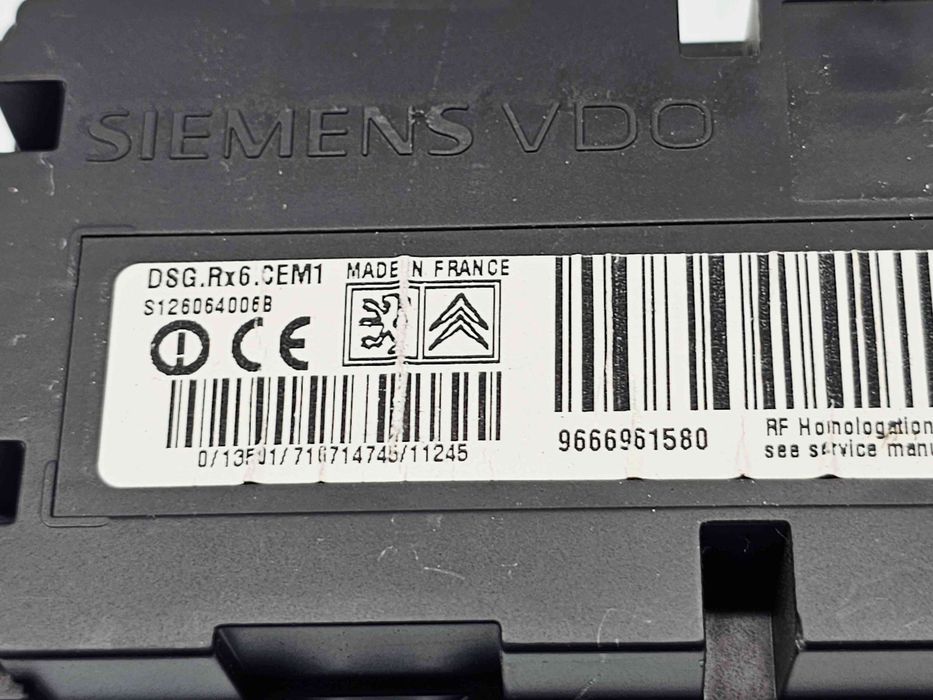 Modul confort Peugeot 508 Break GT [Fabr 2010-2018] 9666961580
