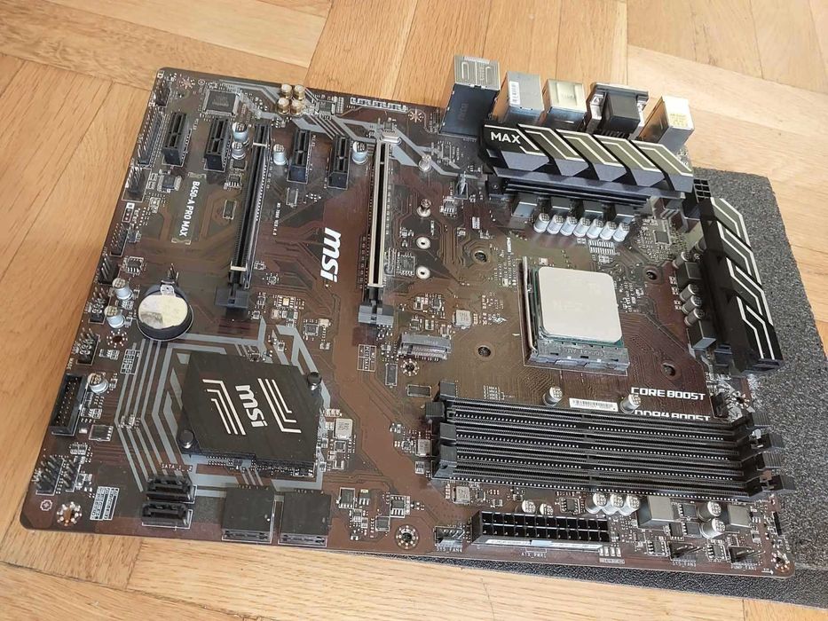 Ryzen 5 3600 + MSI B450-A Pro Max