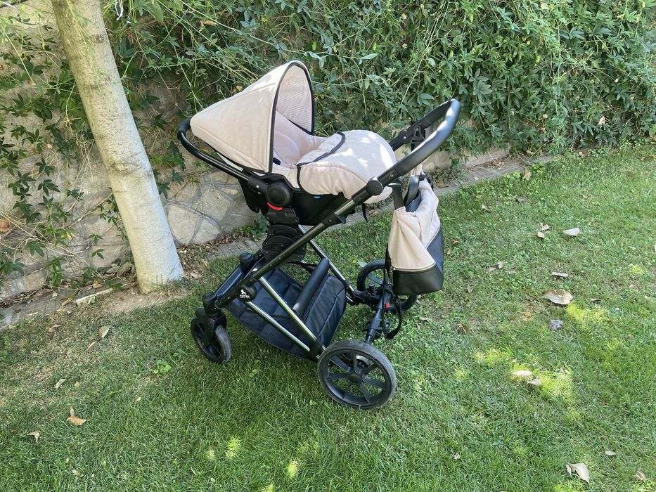 Бебешка количка 3в1 Tutek DIAMOS PRO 570/16 Chrome