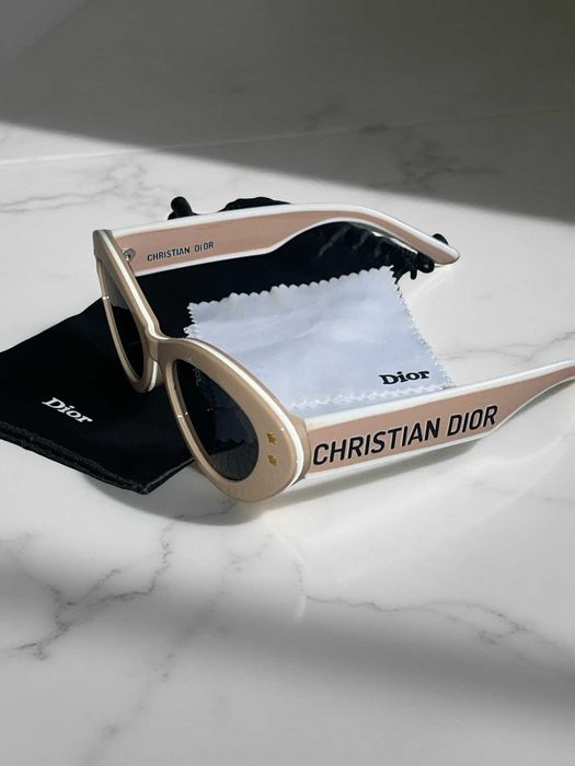 dior очила дамски бежови дамаски слънчеви беж