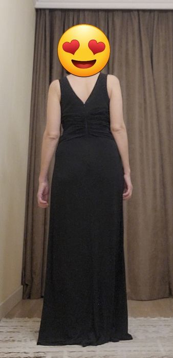 Платье вечернее чёрного цвета