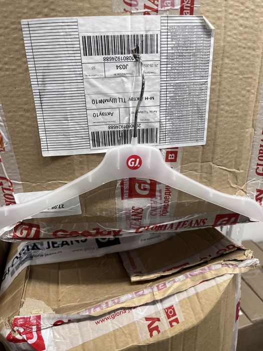 Вешалки, плечики и пришепка